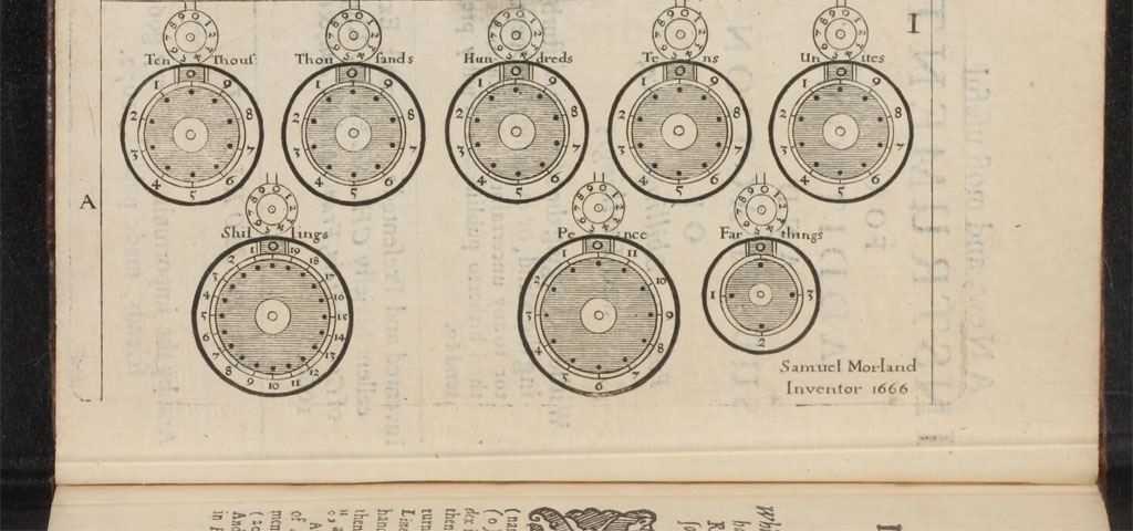samuel morland inventor 1666 Courtesy of The Linda Hall Library of Science, Engineering & Technology